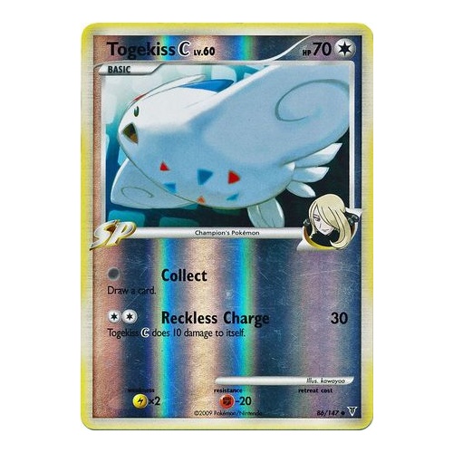 Togekiss C 86/147 Platinum Supreme Victors Reverse Holo Uncommon Pokemon Card NEAR MINT TCG