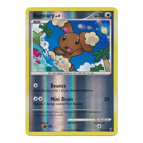 Buneary 94/147 Platinum Supreme Victors Reverse Holo Common Pokemon Card NEAR MINT TCG