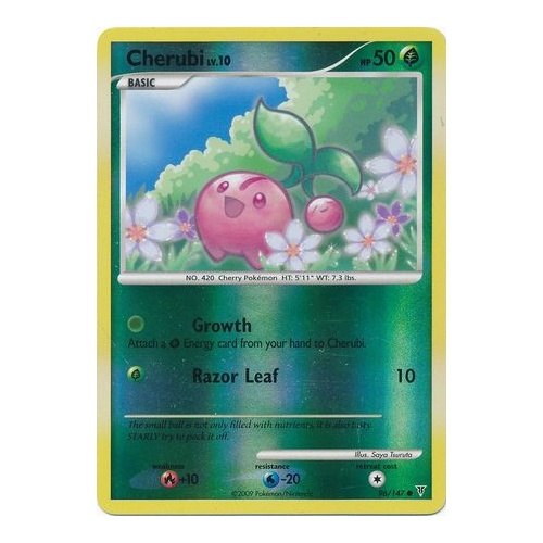 Cherubi 96/147 Platinum Supreme Victors Reverse Holo Common Pokemon Card NEAR MINT TCG