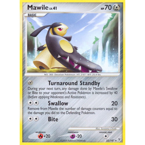 Mawile 33/147 Platinum Supreme Victors Rare Pokemon Card NEAR MINT TCG