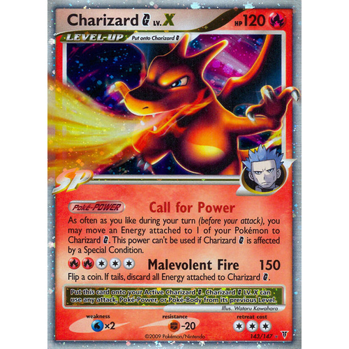 Charizard G LV. X 143/147 Platinum Supreme Victors Holo Ultra Rare