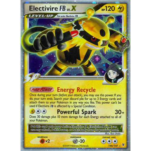 Electivire FB LV. X 144/147 Platinum Supreme Victors Holo Ultra Rare Pokemon Card NEAR MINT TCG