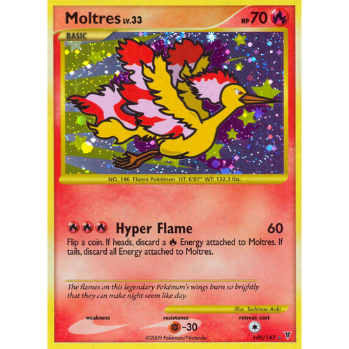 Moltres 149/147 Platinum Supreme Victors Holo Secret Rare Pokemon Card NEAR MINT TCG
