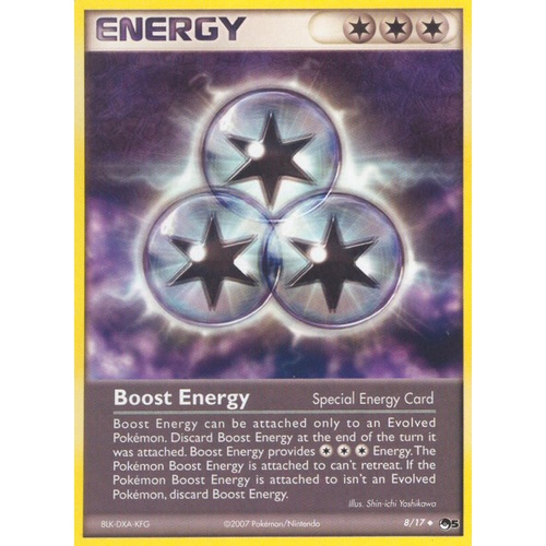 Boost Energy 8/17 POP Series 5 Uncommon Pokemon Card NEAR MINT TCG