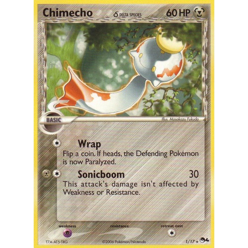 Chimecho (Delta Species) 1/17 POP Series 4 Holo Rare Pokemon Card NEAR MINT TCG