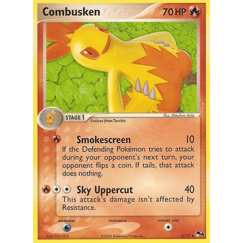 LIGHTLY PLAYED Combusken 6/17 POP Series 4 HOLO Uncommon Pokemon Card TCG