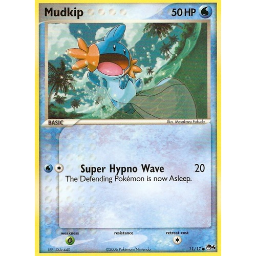 Mudkip 11/17 POP Series 4 Common Pokemon Card NEAR MINT TCG