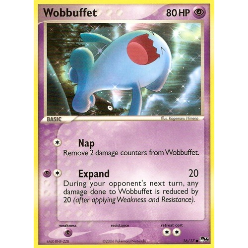 Wobbuffet 16/17 POP Series 4 Common Pokemon Card NEAR MINT TCG