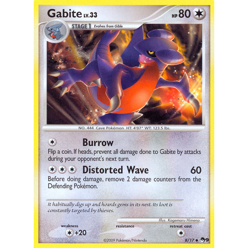 Gabite 8/17 POP Series 9 Uncommon Pokemon Card NEAR MINT TCG