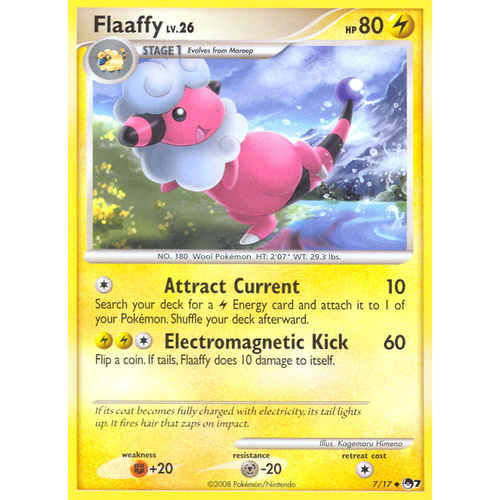 Flaaffy 7/17 POP Series 7 Uncommon Pokemon Card NEAR MINT TCG
