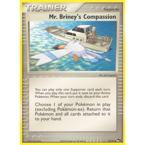 Mr. Briney's Compassion 8/17 POP Series 2 Uncommon Pokemon Card NEAR MINT TCG