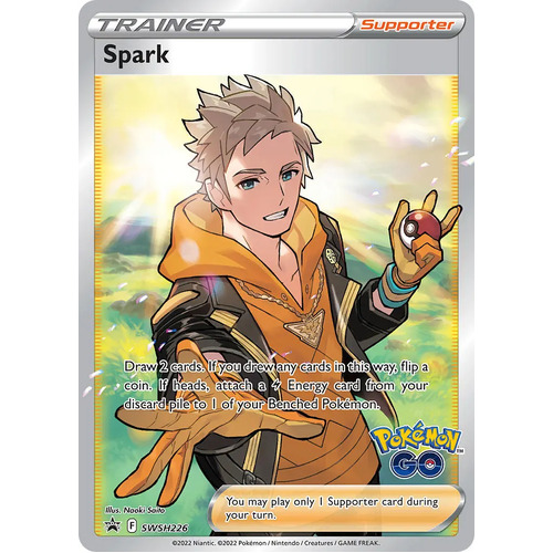 Spark SWSH226 Black Star Promo Pokemon Card NEAR MINT TCG