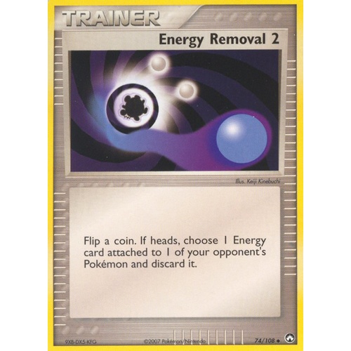 Energy Removal 2 74/108 EX Power Keepers Uncommon Trainer Pokemon Card NEAR MINT TCG