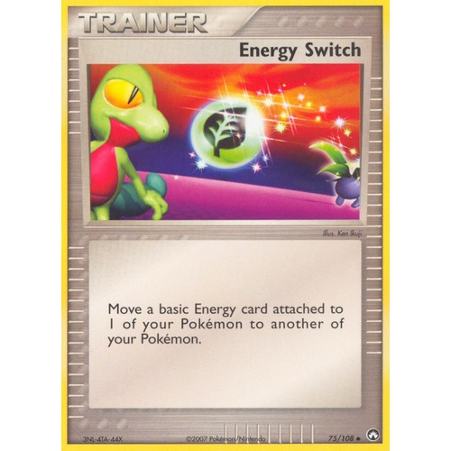 Energy Switch 75/108 EX Power Keepers Uncommon Trainer Pokemon Card NEAR MINT TCG
