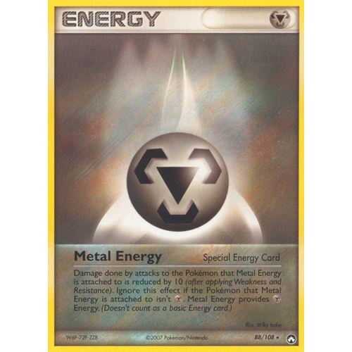 Metal Energy 88/108 EX Power Keepers Rare Pokemon Card NEAR MINT TCG