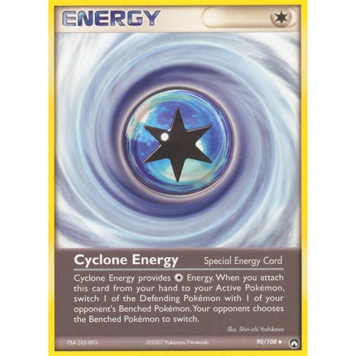 Cyclone Energy 90/108 EX Power Keepers Uncommon Pokemon Card NEAR MINT TCG