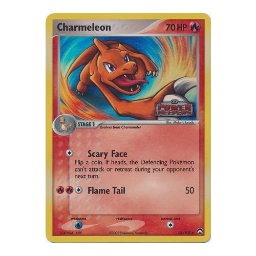 Charmeleon 28/108 EX Power Keepers Reverse Holo Uncommon Pokemon Card NEAR MINT TCG