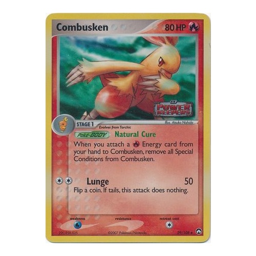 Combusken 29/108 EX Power Keepers Reverse Holo Uncommon Pokemon Card NEAR MINT TCG