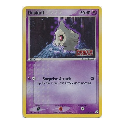 Duskull 50/108 EX Power Keepers Reverse Holo Common Pokemon Card NEAR MINT TCG