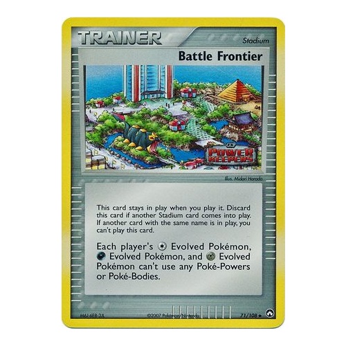 Battle Frontier 71/108 EX Power Keepers Reverse Holo Uncommon Trainer Pokemon Card NEAR MINT TCG