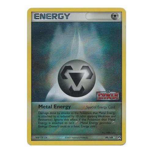Metal Energy 88/108 EX Power Keepers Reverse Holo Rare Pokemon Card NEAR MINT TCG