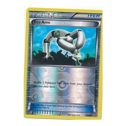 POKEMON ANCIENT ORIGINS REVERSE FOIL TRAINER ECO ARM 71//98