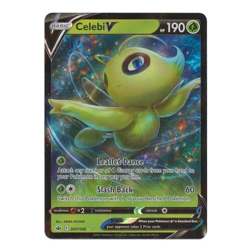 Celebi V 7198 Ultra Raro Pokemon Tcg Celebi V 7198 Ultra Raro Pokemon Tcg