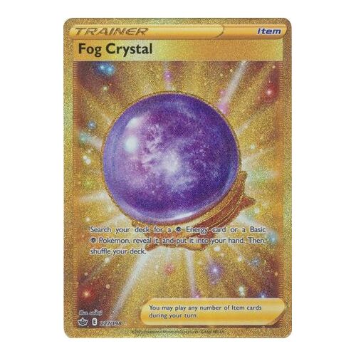 Fog Crystal 227/198 SWSH Chilling Reign Full Art Holo Secret Rare Pokemon Card NEAR MINT TCG