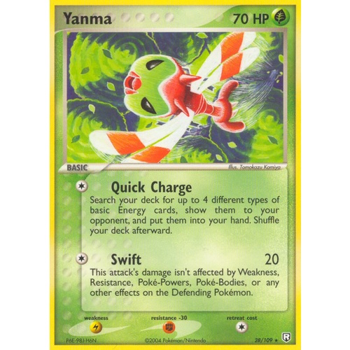 Yanma 28/109 EX Team Rocket Returns Rare Pokemon Card NEAR MINT TCG