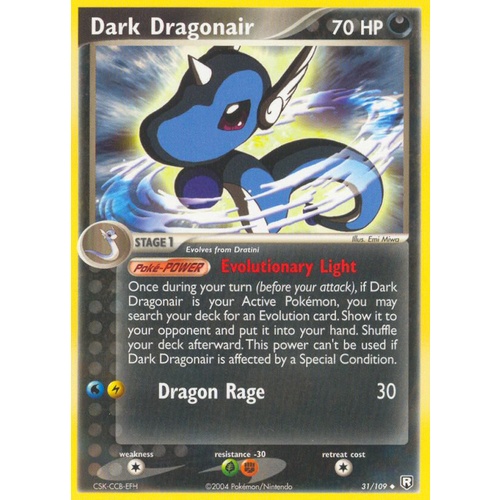 Dark Dragonair 31/109 EX Team Rocket Returns Uncommon Pokemon Card NEAR MINT TCG