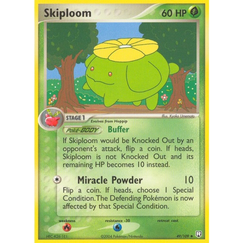 Skiploom 49/109 EX Team Rocket Returns Uncommon Pokemon Card NEAR MINT TCG