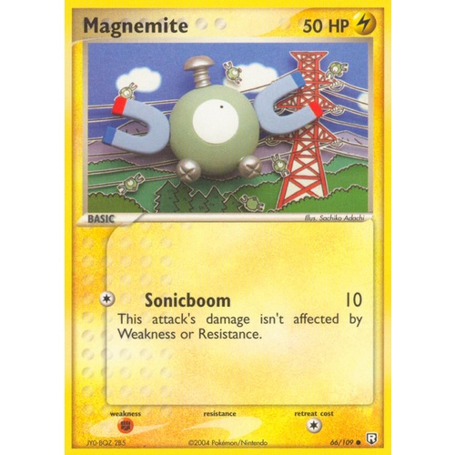 Magnemite 66/109 EX Team Rocket Returns Common Pokemon Card NEAR MINT TCG