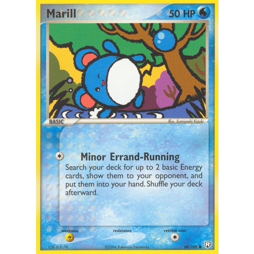 Marill 68/109 EX Team Rocket Returns Common Pokemon Card NEAR MINT TCG