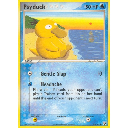 Psyduck 70/109 EX Team Rocket Returns Common Pokemon Card NEAR MINT TCG