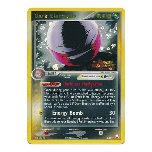 Dark Electrode 4/109 EX Team Rocket Returns Reverse Holo Rare Pokemon Card NEAR MINT TCG