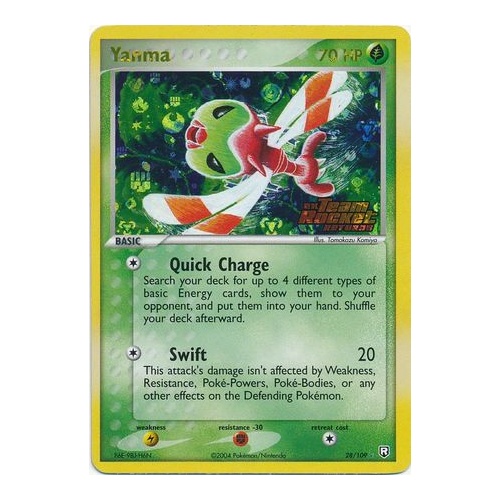 Yanma 28/109 EX Team Rocket Returns Reverse Holo Rare Pokemon Card NEAR MINT TCG