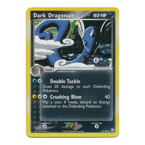 Dark Dragonair 32/109 EX Team Rocket Returns Reverse Holo Uncommon Pokemon Card NEAR MINT TCG