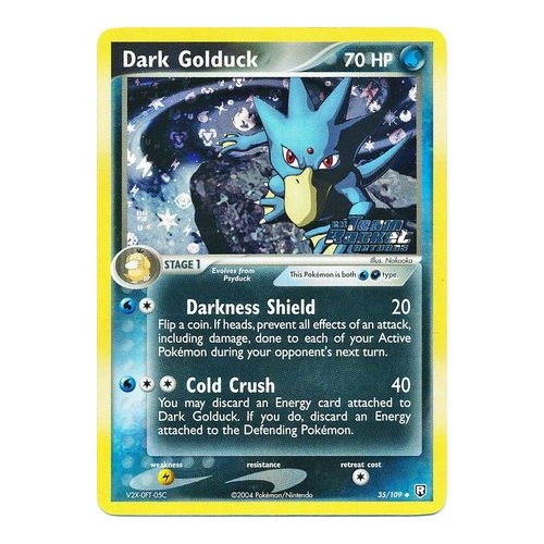 Dark Golduck 35/109 EX Team Rocket Returns Reverse Holo Uncommon Pokemon Card NEAR MINT TCG