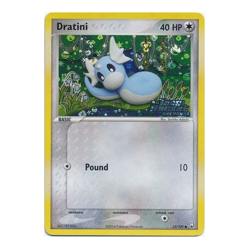 Dratini 52/109 EX Team Rocket Returns Reverse Holo Common Pokemon Card NEAR MINT TCG
