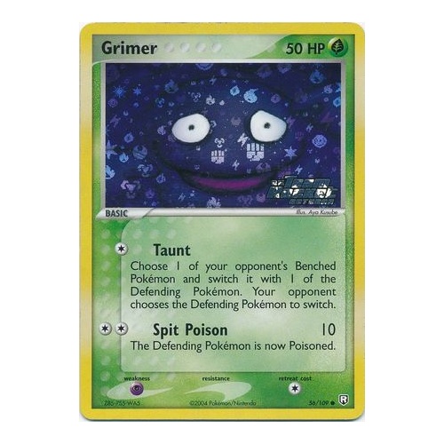 Grimer 56/109 EX Team Rocket Returns Reverse Holo Common Pokemon Card NEAR MINT TCG