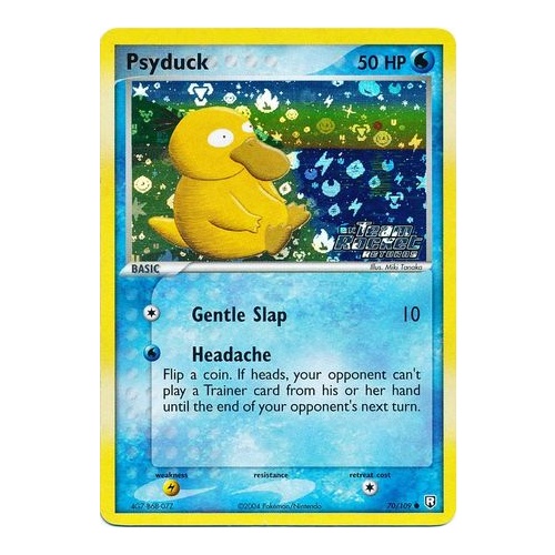 Psyduck 70/109 EX Team Rocket Returns Reverse Holo Common Pokemon Card NEAR MINT TCG