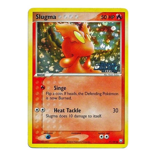 Slugma 77/109 EX Team Rocket Returns Reverse Holo Common Pokemon Card NEAR MINT TCG