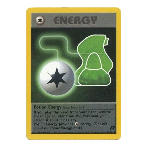 Potion Energy 82/82 Team Rocket Unlimited Uncommon Pokemon Card NEAR MINT TCG