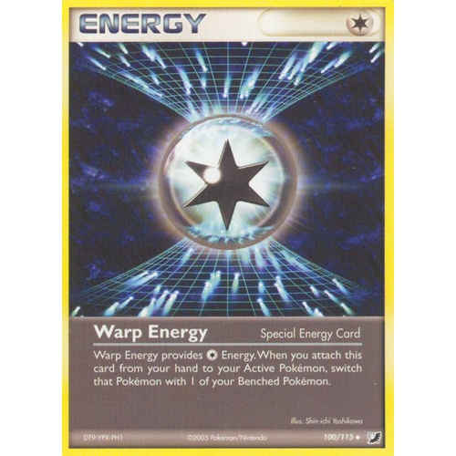 Warp Energy 100/115 EX Unseen Forces Uncommon Pokemon Card NEAR MINT TCG
