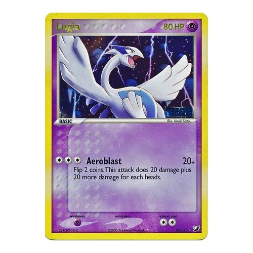 Lugia 29/115 EX Unseen Forces Reverse Holo Rare Pokemon Card NEAR MINT TCG