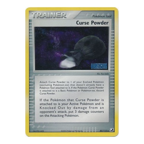 Curse Powder 80/115 EX Unseen Forces Reverse Holo Uncommon Trainer Pokemon Card NEAR MINT TCG