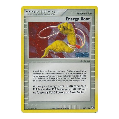 Energy Root 83/115 EX Unseen Forces Reverse Holo Uncommon Trainer Pokemon Card NEAR MINT TCG
