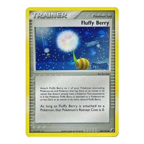 Fluffy Berry 85/115 EX Unseen Forces Reverse Holo Uncommon Trainer Pokemon Card NEAR MINT TCG