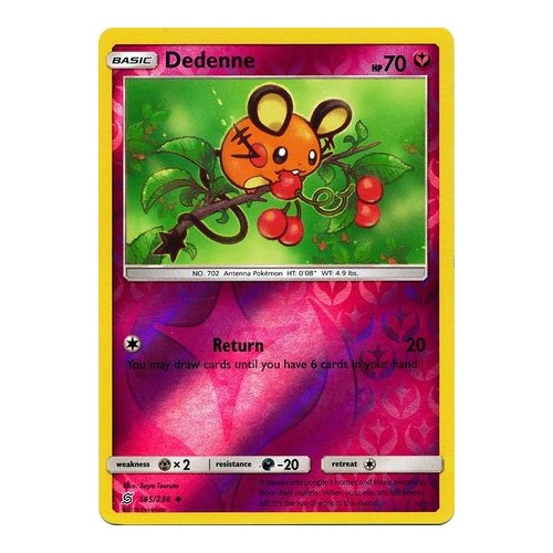 Pokemon 145//236 Dedenne-association of like-minded-Reverse Holo